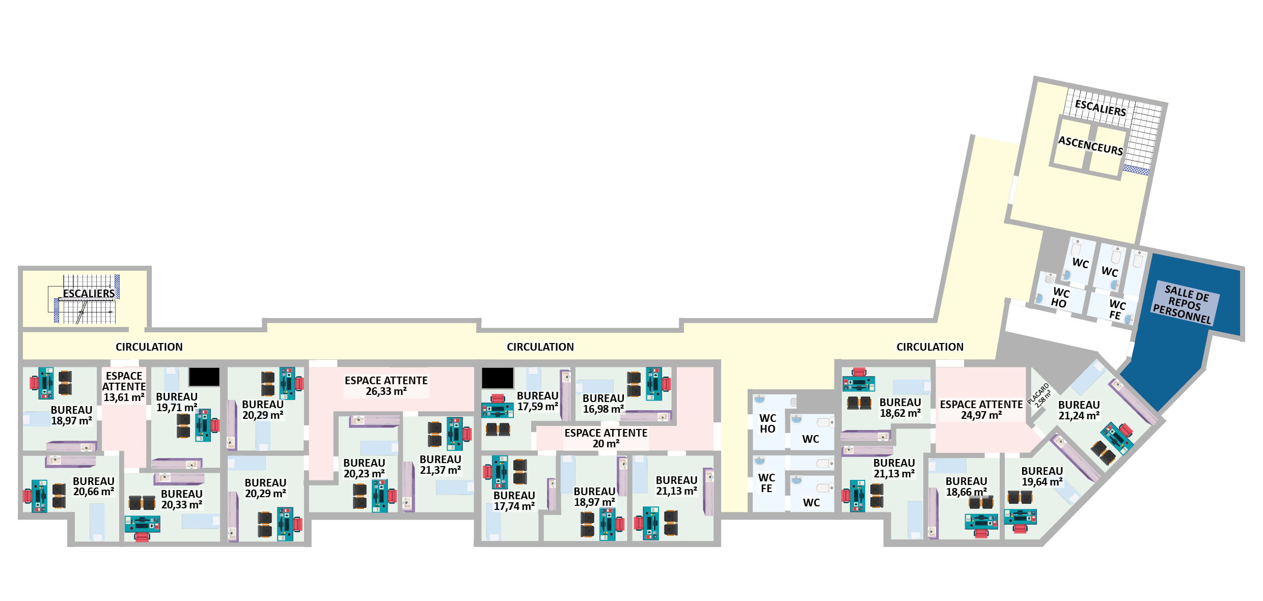 Plan Carambole R+1R+2